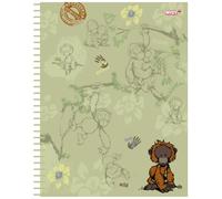 NICI Orang Utan A4 Checked Notebook