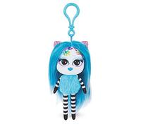 NICI Pixidoos Nali the Doll keyring 14 cm with carabiner - Style dolls charm for backpack - Trendy plush pendant, Small cuddly toy keyrings - Keychain soft toys, Girl handbag charms