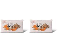 Nici - Plush Cushion, White (43491) (Pack of 2)