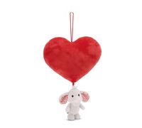 Nici Plush Heart With Elephant Teddy 15 Cm 10 Cm