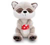 Nici Raccoon Mushroom Teddy 12 Cm