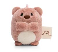Soft toy bear Nomo 5cm brown - Cuddly cute plush to snuggle and play with, for children & adults, great gift idea
