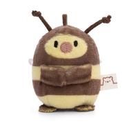 NICI Soft toy bee Beenie 5cm brown - Cuddly cute plush to snuggle and play with, for children & adults, great gift idea