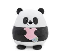 NICI soft toy Chill-NICI panda with heart 30cm white - Cuddly cute plush to snuggle and play with, for children & adults, great gift idea - 61405