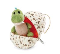 NICI Soft Toy Dino Baby boy in egg 13cm GREEN