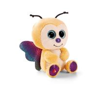 NICI soft toy GLUBSCHIS butterfly Sunshine Lou 15cm - yellow - Fluffy plush, cute to cuddle and play with, for children & adults, great gift idea - 61844