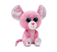 NICI soft toy GLUBSCHIS Mouse Miss Mausie 25cm pink - Cuddly cute plush to snuggle and play with, for children & adults, great gift idea - 49699