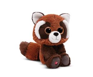 NICI soft toy GLUBSCHIS Red Panda Robidu 15cm brown - Cuddly cute plush to snuggle and play with, for children & adults, great gift idea - 49692