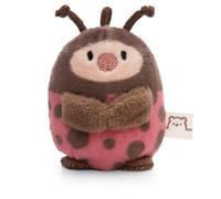NICI Soft toy ladybird Dozz 5cm red - Cuddly cute plush to snuggle and play with, for children & adults, great gift idea