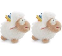 Nici Standing Soft Toy Theodor & Friends Sheep Somna 13cm GREEN (Pack of 2)