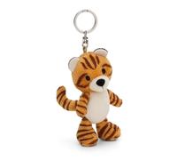 NICI Tiger Key Fob 10 cm - Brown - Loyal Companion for Backpack or Bag, Key Holder for Small and Large | 61851