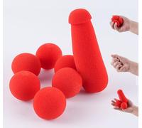NICITY Funny Magic Props Small Sponge Brother,Easy Magic Tricks for Adults That Make People Laugh and Shock at Bar Party Street Stage Close up Magic
