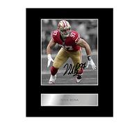 Nick Bosa Pre Printed Signature Signed Mounted Photo Display #11 Printed Autograph Picture
