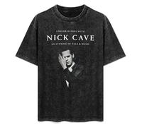 Nick Cave Conversations with Nick Cave T-Shirt Mens Unisex Black Tees XL