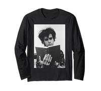 Nick Cave Singer Of The Birthday Party By Virgina Turbett Long Sleeve T-Shirt