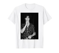 Nick Cave with Birthday Party 1981 by Virgina Turbett T-Shirt, Men, White, Medium