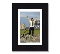 Nick Faldo - 2015 Open Farewell Appearance - Golf Signed 8x6 Inch Mounted Photo Print Pre Printed Signature Autograph Gift, Ready To Be Framed. Wall Art Artwork