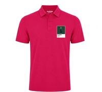Nick Faldo Masters Golf Icon Frame Men's Polo Shirt - Hot Pink / XL