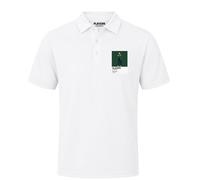 Nick Faldo Masters Golf Icon Frame Men's Polo Shirt - White / 5XL