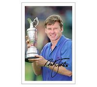 Nick Faldo - The Open Champion Signed 12x8 Inch Photo Print Pre Printed Signature Golf Autograph Gift Artwork, Wall Art