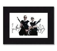 NICK FROST & SIMON PEGG Signed 8x6 Inch Mounted Photo Print Pre Printed Signature HOT FUZZ - Autograph Gift, Ready To Be Framed