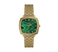 Nick Jonas x Fossil Machine Luxe Malachite Dial & Gold-Tone Stainless Steel Watch