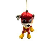 Nick Jr. Paw Patrol Super Hero Christmas Ornaments - Chase, Marshall, Rubble, and Skye (Marshall)