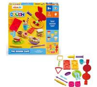 Nick Jr. Ready Steady Dough The Dough Café Playset - Sweet Treats & Waffle Maker Creation Set for Pretend Play, Colourful Gift