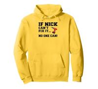 Nick Name Can't Fix It No One Can Handyman Construction Pullover Hoodie