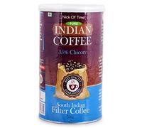 Nick of Time South Indian Filter Coffee (65:35 Coffee-Chicory) | 100% Arabica AA Dark Roast | Rich Flavor & Aroma | Brewed by Women Awakening 13 Countries for 10+ Years (500g|17.63 oz)