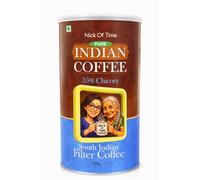 Nick of Time South Indian Filter Coffee (65% Coffee, 35% Chicory) | Arabica AA Grade Dark Roast | Enjoyed Across 14 Countries for 10+ Years | (500g |17.63 oz)