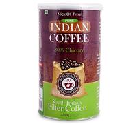 Nick of Time South Indian Filter Coffee (70:30 Coffee-Chicory) | 100% Arabica AA Dark Roast | Rich Flavor & Aroma | Brewed by Women Awakening 13 Countries for 10+ Years (500g|17.63 oz)
