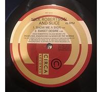 Nick Robertson (2) And Slice (10) - SHOW ME A SIGN 12 INCH (12" VINYL) UK CIRCA 1990