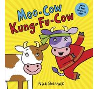 Nick Sharratt Moo-Cow, Kung-Fu-Cow NE PB Paperback Book Nick Sharratt Multicolor