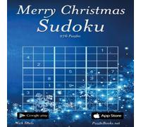 Nick Snels Merry Christmas Sudoku - 276 Logic Puzzles Paperback Book Nick Snels Multicolor