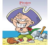 Nick Snels Pirates Coloring Book 3 Paperback Nick Snels Multicolor