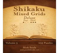 Nick Snels Shikaku Mixed Grids Deluxe - Easy to Hard - Volume 5 - 255 Logic Nick Snels Multicolor