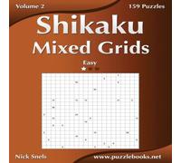 Nick Snels Shikaku Mixed Grids - Easy - Volume 2 - 159 Logic Puzzles Nick Snels Multicolor