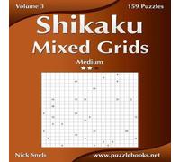 Nick Snels Shikaku Mixed Grids - Medium - Volume 3 - 159 Logic Puzzles Nick Snels Multicolor