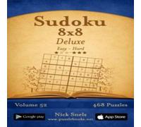 Nick Snels Sudoku 8x8 Deluxe - Easy to Hard - Volume 52 - 468 Puzzles Nick Snels Multicolor