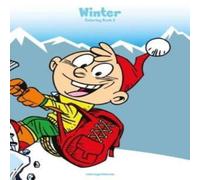 Nick Snels Winter Coloring Book 2 Paperback Nick Snels Multicolor