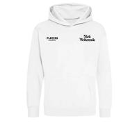 Nick Woltemade Logo Kids Hoodie - White / 2-3 years