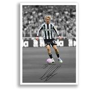 Nick Woltemade Newcastle United Signed Photo Poster Print Picture Display Framed Autograph Memorabilia for Football Fans Gift Germany (A4 poster Only B+W)