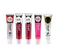 NIcka K 5 Pack Lip Gels Bubblegum, Argan, Strawberry, cherry, Rosehip