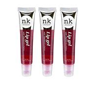 NICKA K NEW YORK LIP GEL - STRAWBERRY 3 PACK