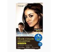 NICKA K NEWYORK Tyche 3-in-1 Hair Colour Shampoo Dark Brown 12ml