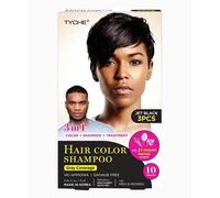 NICKA K NEWYORK Tyche 3-in-1 Hair Colour Shampoo Jet Black 12ml