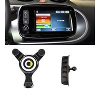 NICKAL Car Vent Phone Holder, for Smart 453 451 Fortwo Forfour Dashboard Windscreen Air Vent 360° Rotatable Mobile GPS Holder Accessories, 453 navigation screen