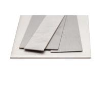 Nickel 200 2.4060 Flat Bar 40 x 2 mm Cut Strip 250 mm