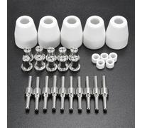 Nickel Alloy Plasma Cutter Consumables for PT-31 PT-40 JG-40 WSD LG40 Torch CUT-40 CUT-40D CT312 CT312D CT416 CT416D CT518 Super160 Riland Mitech